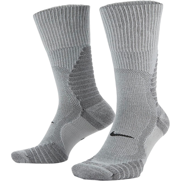Nike Outdoor Wool Blend Crew Socks 1 Pair Size Large L Cushioned Sox DQ6450 077 - Picture 1 of 3